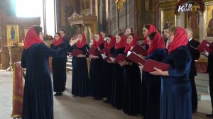 Хор "Артос" с Пасхальной праздничной программой в Иоанно-Предтеченском соборе Зарайского кремля