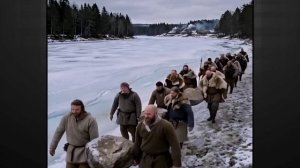 Пиры викингов на 500 человек без посуды