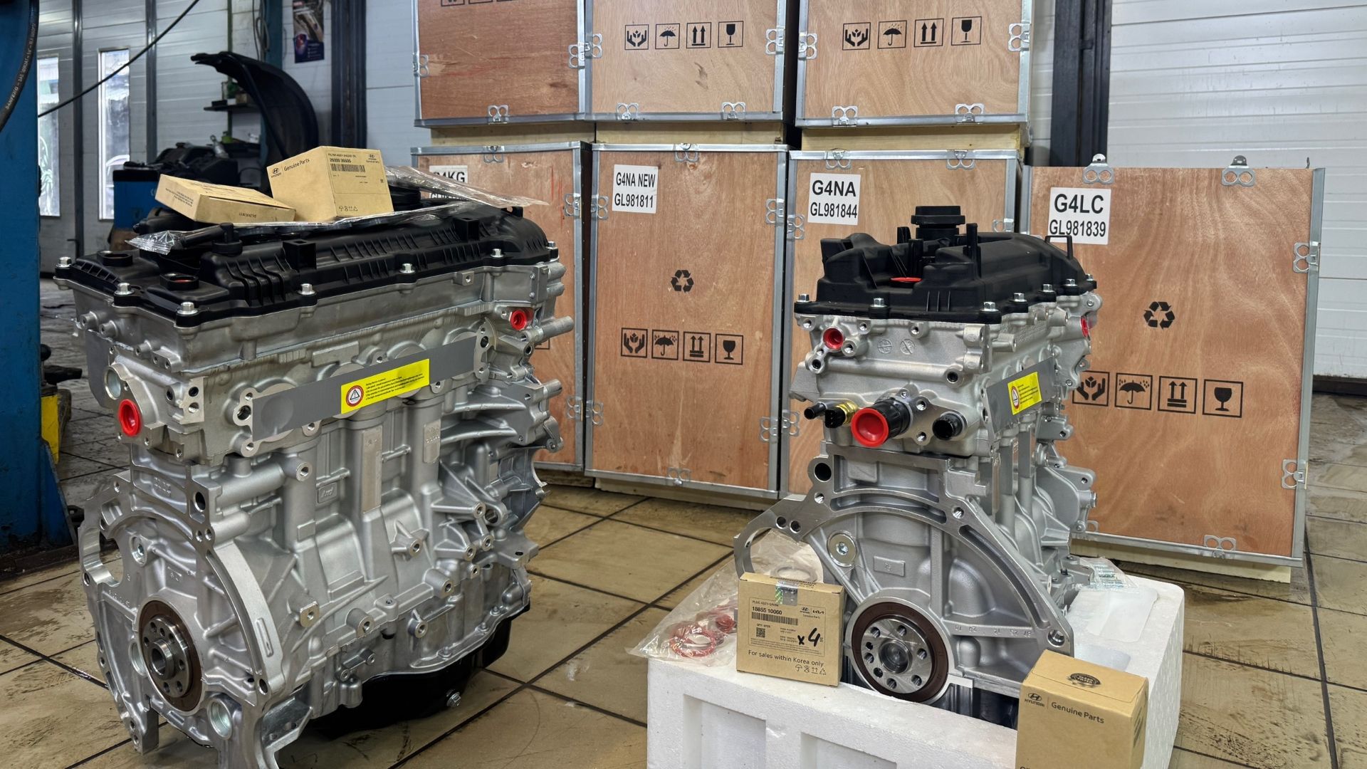 Новый двигатель G4LC 1.4l