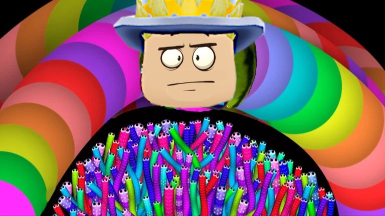 ГИГАНТСКАЯ ЗМЕЯ в Roblox! Я ВЫРОС ДО МАКСИМУМА, но ПОПАЛСЯ в ЛОВУШКУ