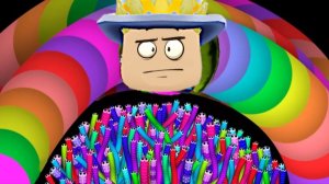 ГИГАНТСКАЯ ЗМЕЯ в Roblox! Я ВЫРОС ДО МАКСИМУМА, но ПОПАЛСЯ в ЛОВУШКУ