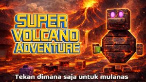 Играем с модом Super Volcano! Super bear adventure