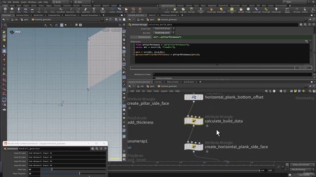 6. Add the top Side Plank and Add Thickness