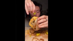 #vid #asmr  #pizz #hamburger #french_fties Мукбанг