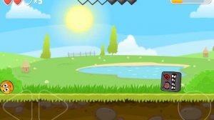 Играем в красный шарик!