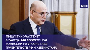 Мишустин участвует в заседании