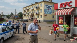 Трёх этажный отель - Серия 2 - Хаос в кафе