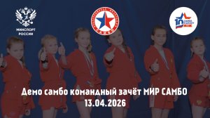 Демо самбо командный зачёт МИР САМБО