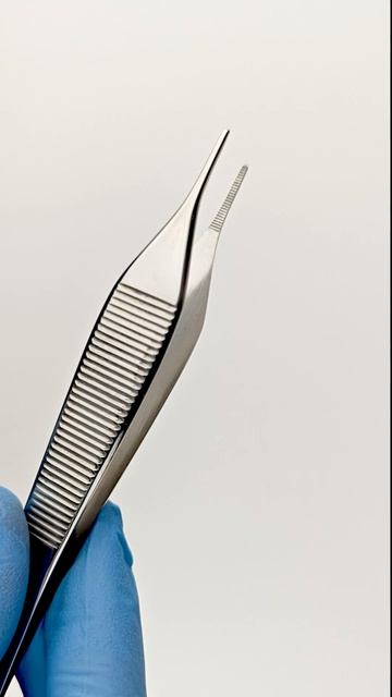 03-138 Пинцет анатомический Adson, 12,0см, AGILE