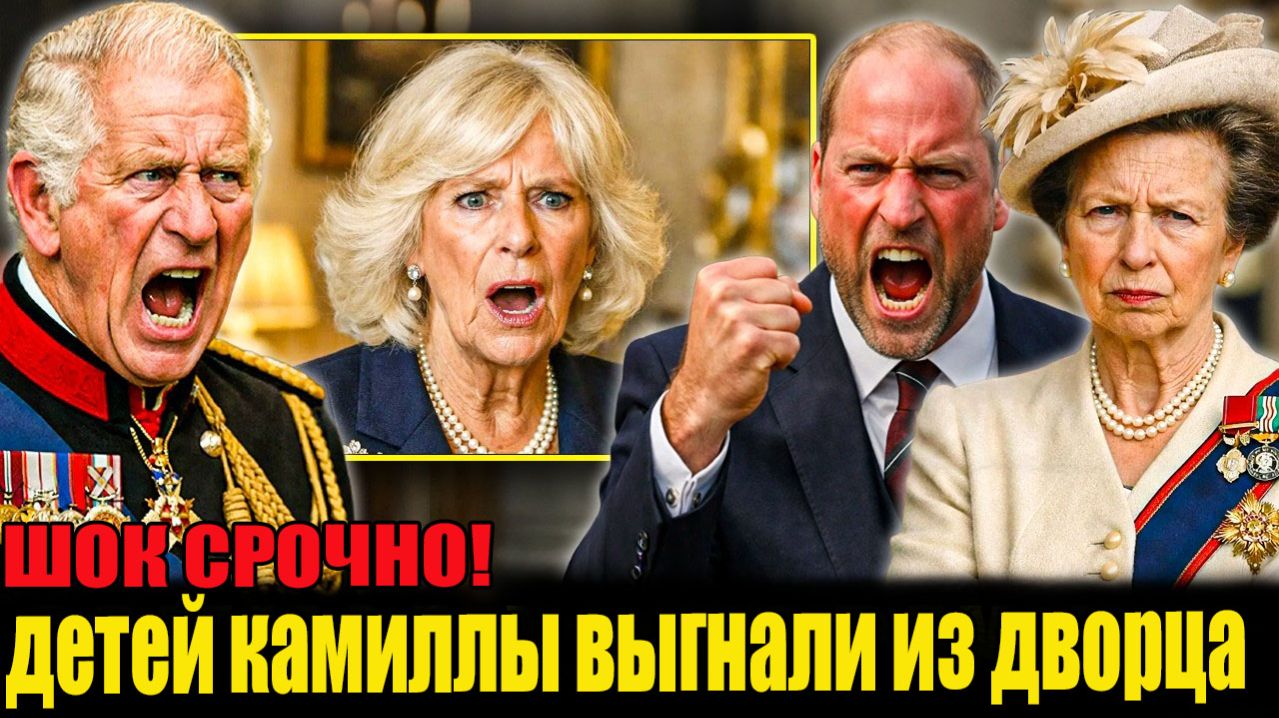 ШОК НОВОСТИ: Уильям Приказал ВЫШВЫРНУТЬ ДЕТЕЙ КАМИЛЛЫ НА УЛИЦУ За Кражу Королевских ДЕНЕГ