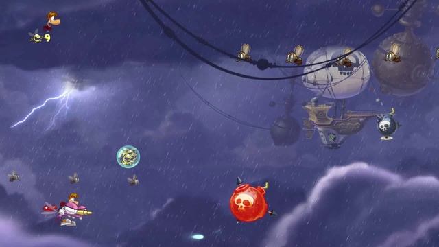 RAYMAN   22.БИТВА С ДРАКОНОМ. ХМУРЫЕ ОБЛАКА