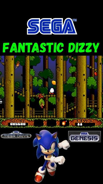 Fantastic Dizzy | Sega Mega Drive (Genesis).