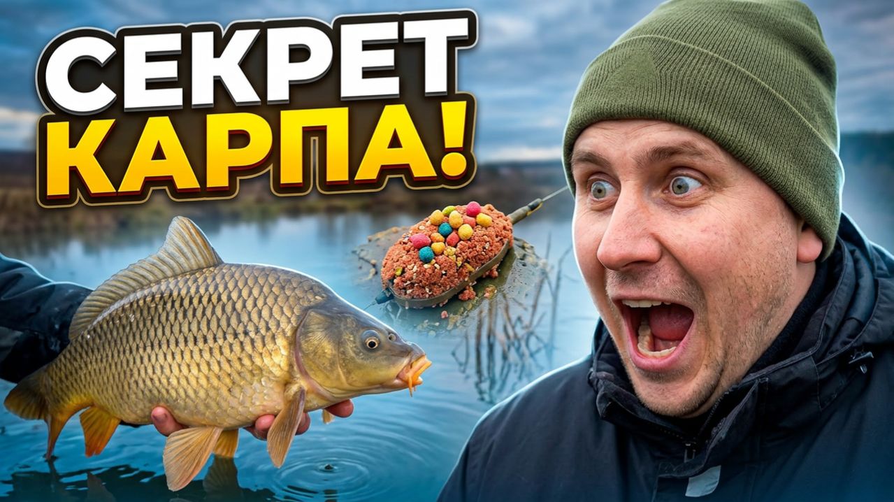 Рыбалка на карпа по холодной воде на флэт фидер