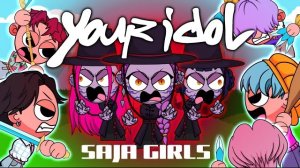 Saja Girls "Your Idol" x SPRUNKI / K-Pop Demon Hunters - пародия Huntr/X Cover