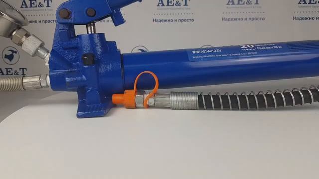 Насос АЕ&Т Т03020PМ 20 тонн с манометром