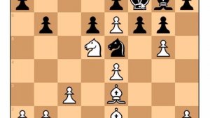 Самая гениальная жертва ферзя, вошедшая во многие учебники