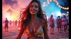 ИИарт 8-50 - Девушки хиппи, яркие и нежные