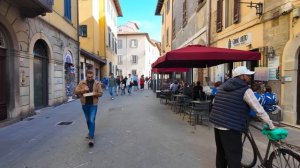 Италия. Дневная прогулка по Пизе в формате 4К