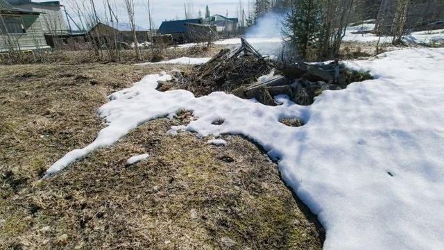 Огородное сжигание мусора, когда компост не вариант.
