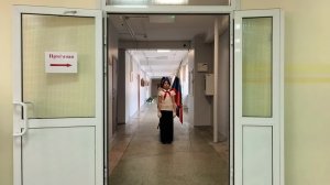 Вынос флага Российской Федерации в Лицее №1