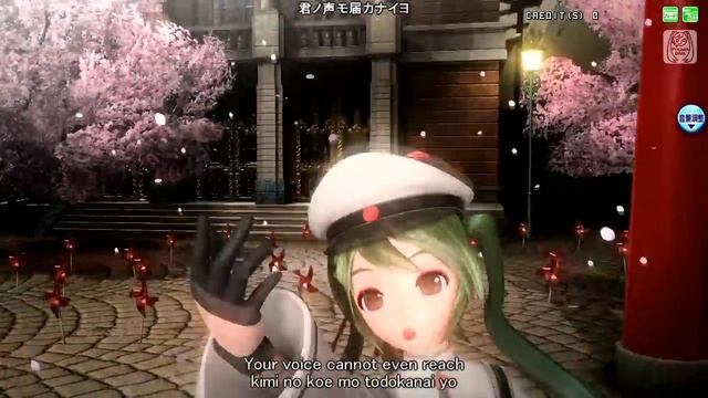[1080P Full風] 千本桜 Senbonzakura _One Thousand Cherry Trees_- 初音ミク Hatsune Miku DIVA English Romaji