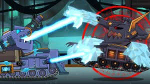 Самый опасный ученик Механика | Морок vs Ледяной ученик - Мультики про танки [ HomeAnimations ]