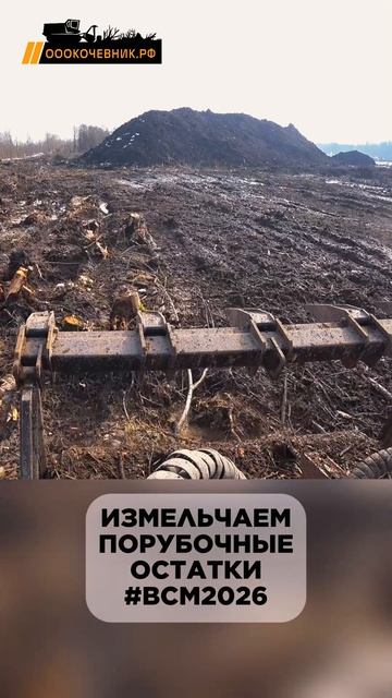 Самоходный гусеничный мульчер FAE продолжает работу на объекте ВСМ