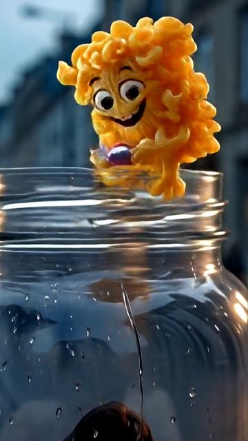 Макарошка и конфета