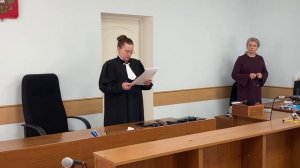 Судья зачитала решение о мере пресечения Артаку Акопяну