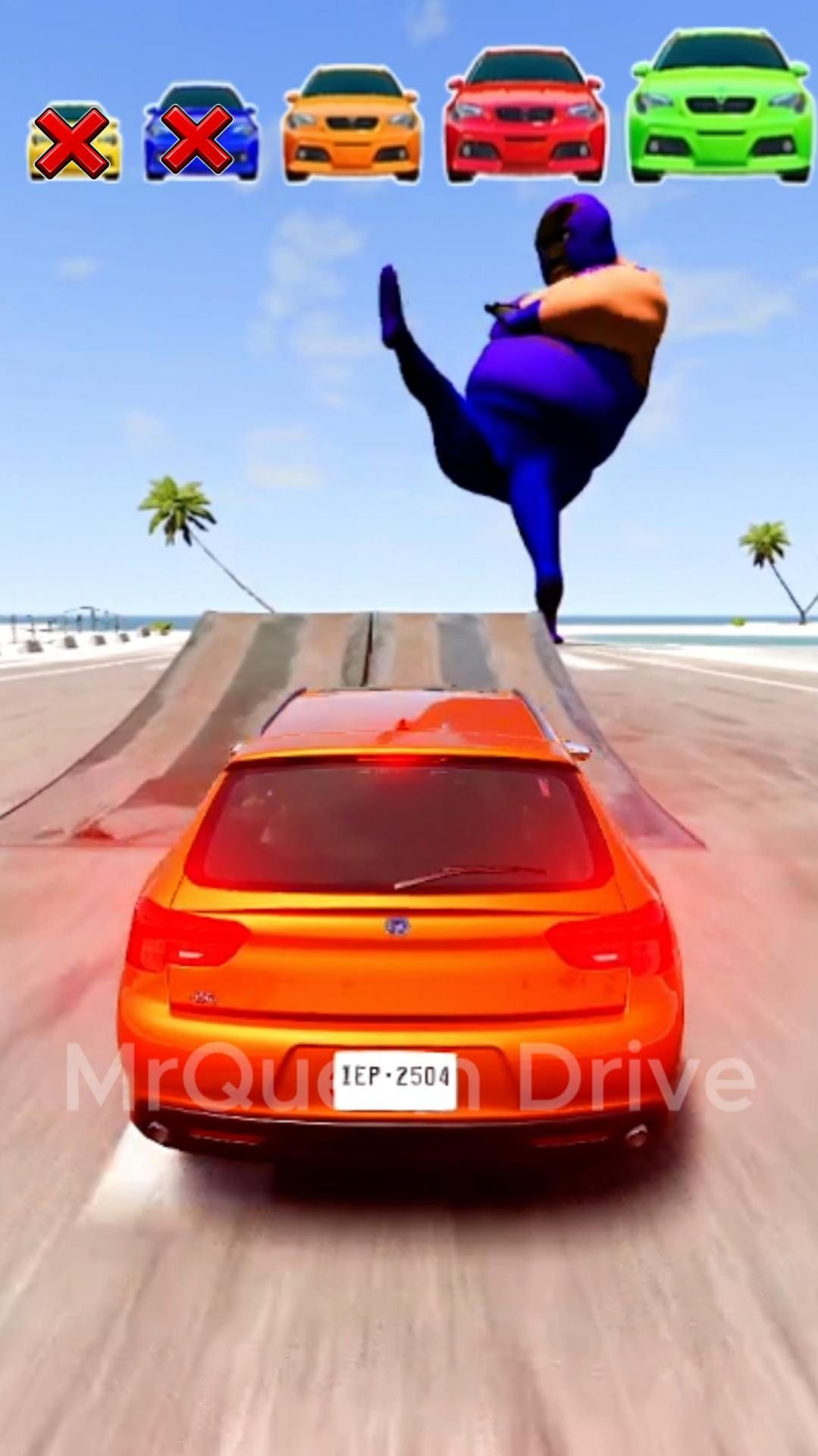 БОЛЬШАЯ И МАЛЕНЬКАЯ МАШИНКА ПРОТИВ УДАРА