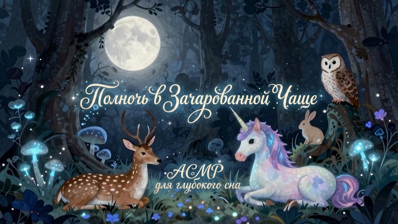 Полночь в Зачарованной Чаще: АСМР для глубокого сна