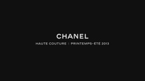 Показ женской коллекции Chanel весна-лето 2013