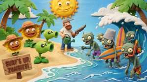 Зомби против растений! Plants vs Zombies ПвЗ PvZ Растения против Зомби