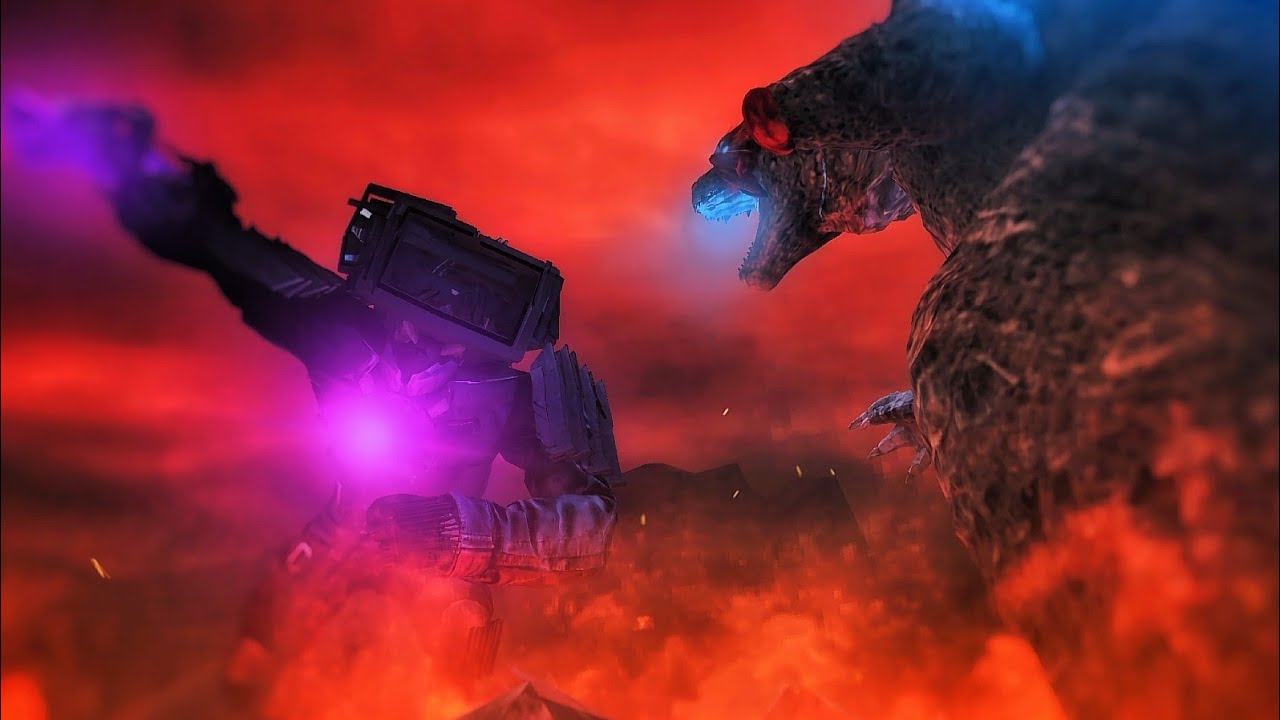 Что если титан тв мен дрался с ГОДЗИЛЛОЙ в скибиди туалет? (ПЕРЕЗАЛИВ)