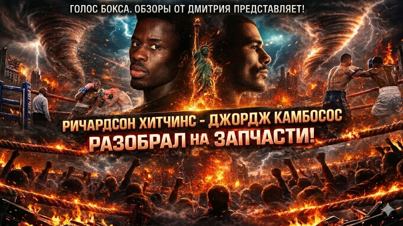 ГЛАВНЫЙ БОЙ НЕДЕЛИ! Обзор титульного боя Ричардсон Хитчинс - Джордж Камбосос