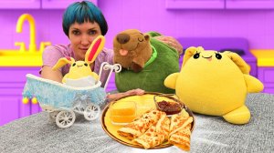 Сладкие блинчики с сюрпризом от Маши Капуки! Секретные ингредиенты в творожной начинке