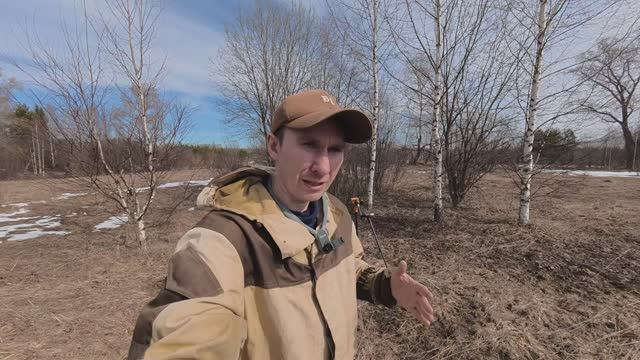 Первый выезд 2026 на коп! Электротранспорт, весна и новая прошивка 4.1 XP Deus 2