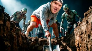 ЗОМБИ ТОЛЬКО И ЖДУТ, ЧТОБЫ Я ЗАКОПАЛСЯ!