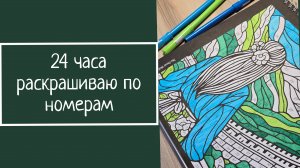 24 ЧАСА РАСКРАШИВАЮ ПО НОМЕРАМ