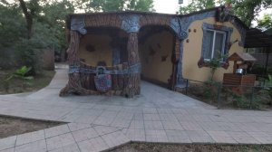 дачный домик в  ресторане. арт бетон.