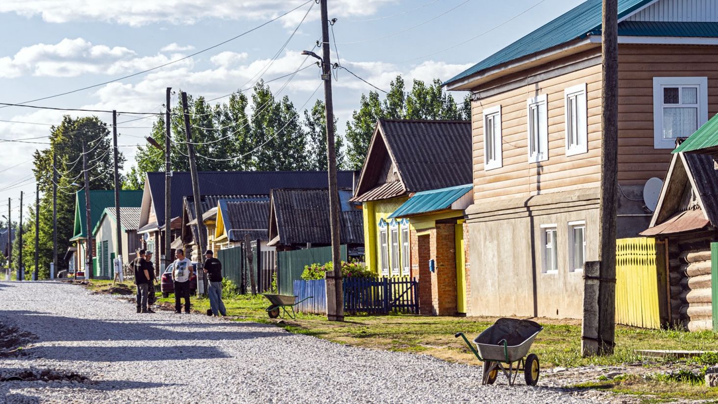 360. Панорама Село Старый Ирюк . Малмыжский район