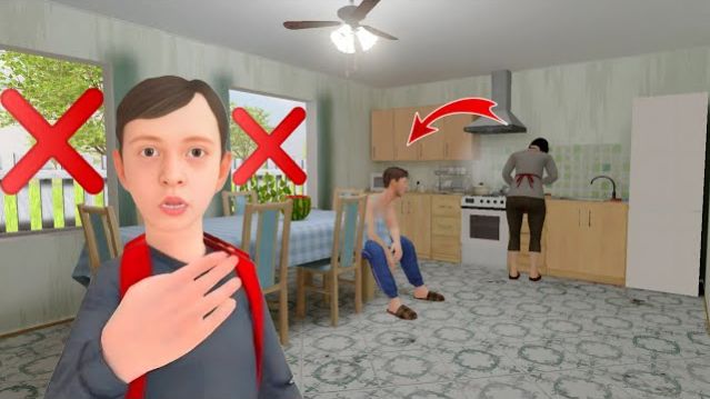 СКУЛБОЙ РЕШИЛ СБЕЖАТЬ, ПОКА ГЕНА НА КУХНЕ! ► SCHOOLBOY RUNAWAY