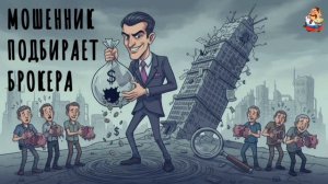 МОШЕННИК ПОДБИРАЕТ БРОКЕРА