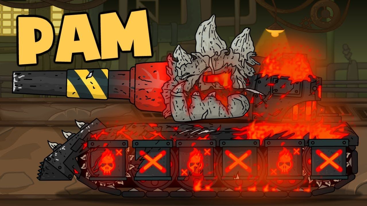 Гладиаторский бой  Демонический Рам Vs Мимик Левиафан - Мультики про танки