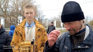 Великая Суббота - Освещение куличей, Киржачский Свято-Благовещенский монастырь.