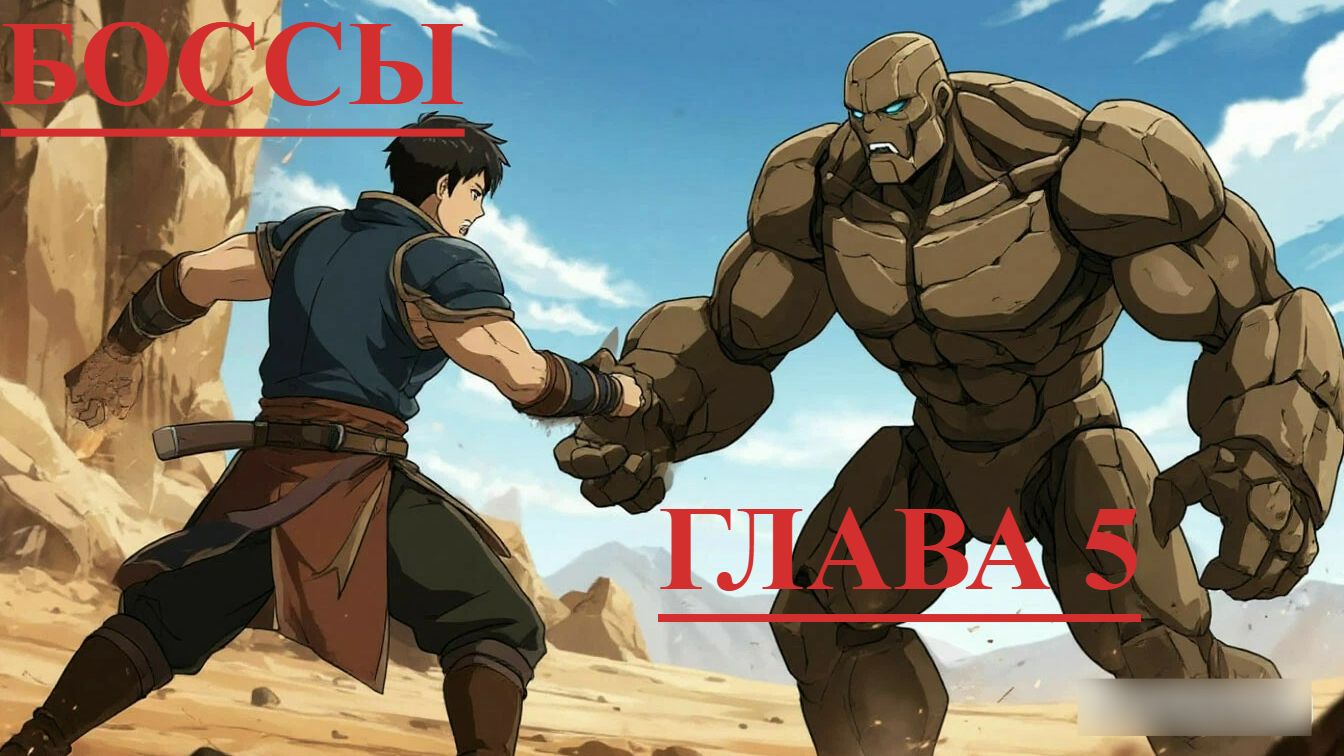 SOLO LEVELING БОССЫ ГЛАВЫ 5