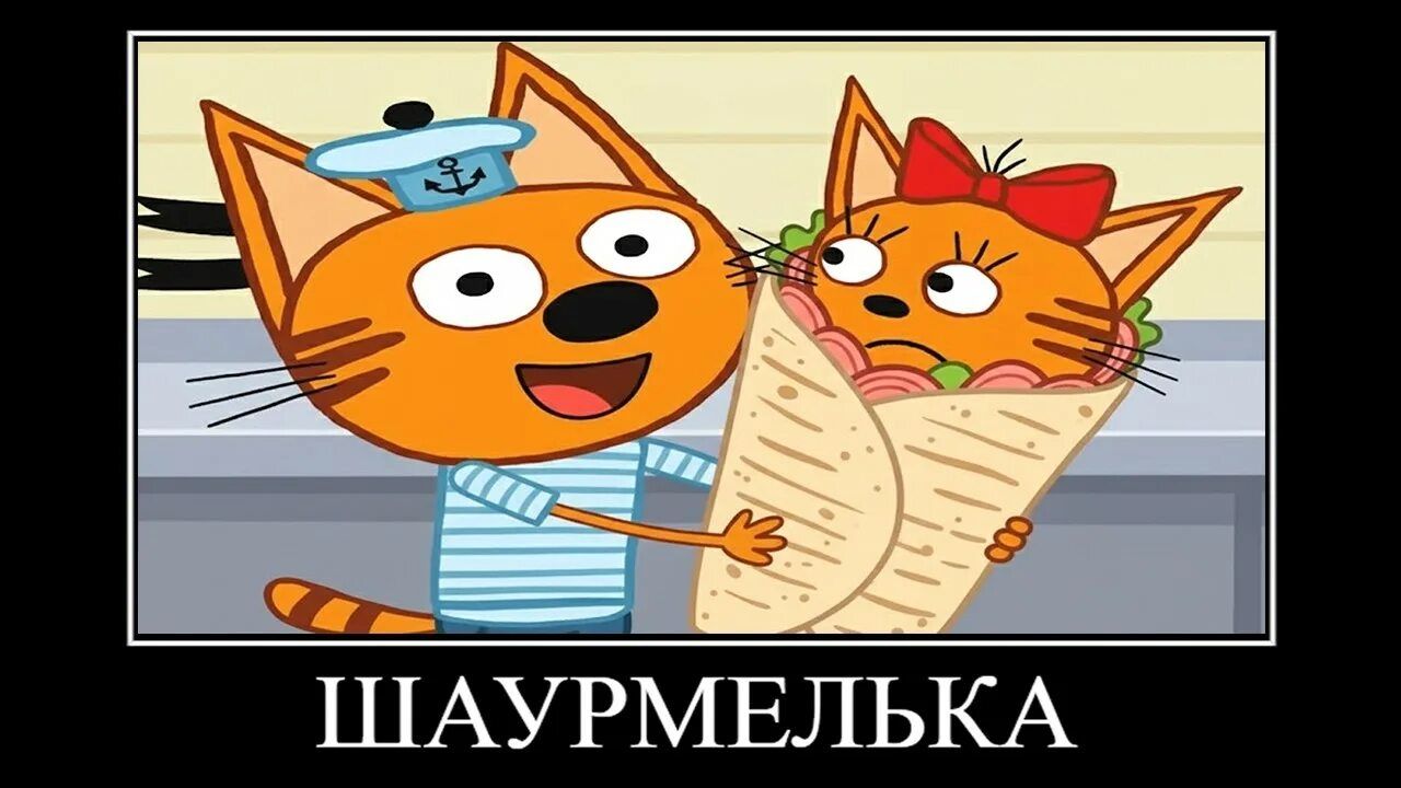 демотиватор три кота почто-чист🖼️