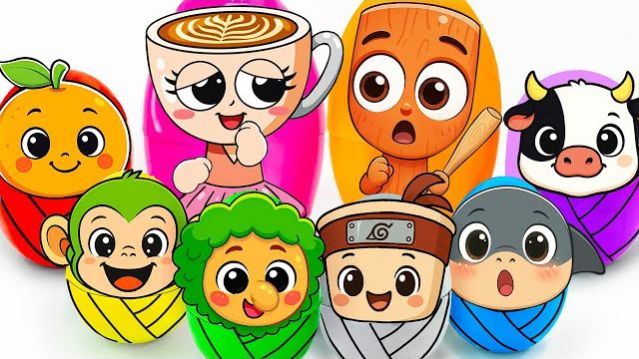 РАСПАКОВКА ДЕТСКИХ СЮРПРИЗ-ЯИЦ ITALIAN BRAINROT В 3 УТРА БАЛЕРИНА, ТУНГ ТУНГ САХУР СЕКРЕТНЫЕ КОРОБКИ