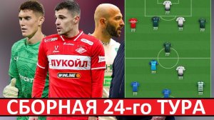 Зобнин, Тюкавин, Вендел и другие. Сборная 24-го тура РПЛ