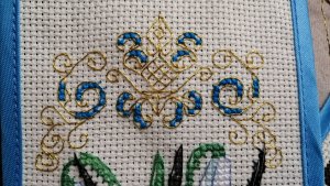 Выкладная нить металликом - как я это делаю